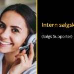 Intern salgskonsulent (Salgs Supporter)